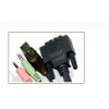 Aten 6ft USB DVI-D Single Link KVM-kablar Svart 1,8 m