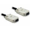 DeLOCK Cable Infiniband - Infiniband 1m SCSI-kablar Svart