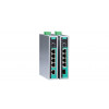 Moxa EDS-G205A-4PoE Unmanaged network switch L2 Gigabit Ethernet (10/100/1000) Strömförsörjning via Ethernet (PoE) stöd Svart