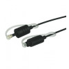 Goobay AVK 224-100 1.0m fiberoptikkablar 1 m toslink 3,5mm Svart