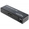 DeLOCK 62486 kabeladaptrar USB3.0 SATA III Svart