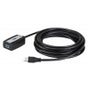 Aten UE350A USB-kablar 5 m USB A Hane Hona Svart