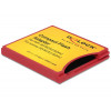 DeLOCK 62542 kabeladaptrar CF type II SD Röd, Gul