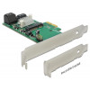 DeLOCK 89371 nätverkskort/adapters Intern mSATA,SATA