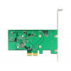 DeLOCK 89371 nätverkskort/adapters Intern mSATA,SATA