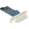 DeLOCK 89374 Intern SATA,USB 3.0 nätverkskort/adapters