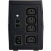 UPS 850VA Line-interactive med 4 IEC uttag, 1xUSB