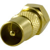 Antennadapter F-kontakt ha - 9.5mm ha