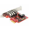 DeLOCK 89382 Intern Ethernet 5000Mbit/s nätverkskort