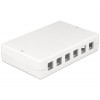 DeLOCK 86172 elektriska kopplingsdosor