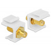DeLOCK 86365 kabeladaptrar SMA Vit