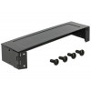 DeLOCK 43303 Väggmonterad rack 1U Svart rack