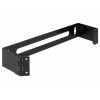 DeLOCK 43303 Väggmonterad rack 1U Svart rack