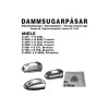 Dammsugarpåsar (5-pack) + 2 Filter - Miele