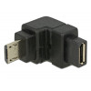 DeLOCK USB2.0Micro-B/USB2.0Micro-B Svart