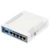 Mikrotik hAP ac access-punkter för trådlösa nätverk 500 Mbit/s Strömförsörjning via Ethernet (PoE) stöd Vit