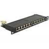 DeLOCK 43312 patchpaneler 0.5U