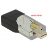 DeLOCK mini Displayport/HDMI Svart