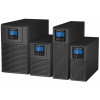 PowerWalker VFI 1000 TGS Dubbelkonvertering (Online) 1000VA 3AC-utgångar strömskydd (UPS)