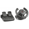 Trust GXT 570 Ratt + Pedaler PC, Playstation 3 Svart