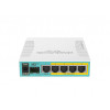 Mikrotik hEX PoE kabelansluten router Nätverksansluten (Ethernet) Vit