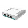 Mikrotik CRS106-1C-5S nätverksswitchar Gigabit Ethernet (10/100/1000) Vit Strömförsörjning via Ethernet (PoE) stöd