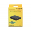 DeLOCK 42588 SSD enclosure Svart Hölje för lagringsenheter