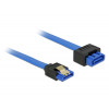 Tragant 84972 SATA-kablar 0,3 m SATA 7-pin Svart, Blå