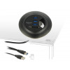 DeLOCK 62869 gränssnittshubbar USB 3.0 (3.1 Gen 1) Type-A 5000 Mbit/s Svart
