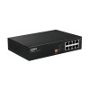 Edimax GS-1008PH V2 nätverksswitchar Gigabit Ethernet (10/100/1000) Svart Strömförsörjning via Ethernet (PoE) stöd