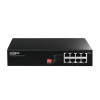 Edimax GS-1008PH V2 nätverksswitchar Gigabit Ethernet (10/100/1000) Svart Strömförsörjning via Ethernet (PoE) stöd