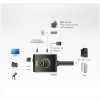 Aten CS682 KVM-switchar Svart