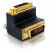 DeLOCK DVI Adapter DVI-I 29-pin FM DVI Svart
