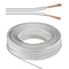 Högtalarkabel 2x0,75mm Ledare av ren koppar 50m
