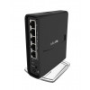Mikrotik hAP ac² access-punkter för trådlösa nätverk Strömförsörjning via Ethernet (PoE) stöd Svart