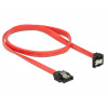 DeLOCK 83979 0.5m SATA 7-pin SATA 7-pin Svart, Röd SATA-kablar