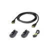 Aten 2L-7D02UHX4 KVM-kablar Svart 1,8 m