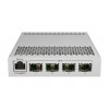 Mikrotik CRS305-1G-4S+IN nätverksswitchar hanterad Gigabit Ethernet (10/100/1000) Vit Strömförsörjning via Ethernet (PoE) stöd