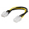 Adapter Ström 6-pin PCI-E - 8-pin PCI-E ho-ha