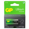 Batteri C (LR14) 2-pack GP Ultra Plus Alkaline