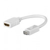 Goobay Mini DVI Adapter HDMI FM Vit