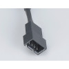 Kabel ström PWM-fläkt 4-pin till 4-pin förlängning