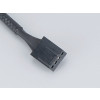 Kabel ström PWM-fläkt 4-pin till 4-pin förlängning