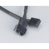 Kabel ström PWM-fläkt 4-pin till 4-pin förlängning