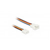 Kabel ström PWM-fläkt 4-pin förlängning ha-ho 0.3m 85361