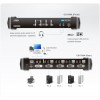 Aten CS1784A KVM-switchar Svart