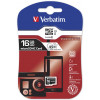 Verbatim Premium flashminne 16 GB MicroSDHC Klass 10