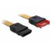 DeLOCK 0.3m SATA III SATA-kablar 0,3 m Brun