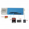 Minneskortläsare USB-A MicroSD SD M2 MMC MS PRO DUO