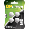 Batteri CR2016 - GP Lithium 3V (4-pack) 4891199162329